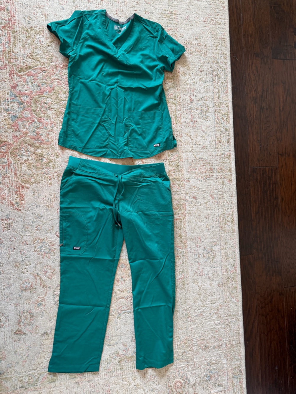 Grey's Anatomy Green Scrub Set